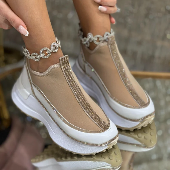 Fine Sparkling Sports Shoes
