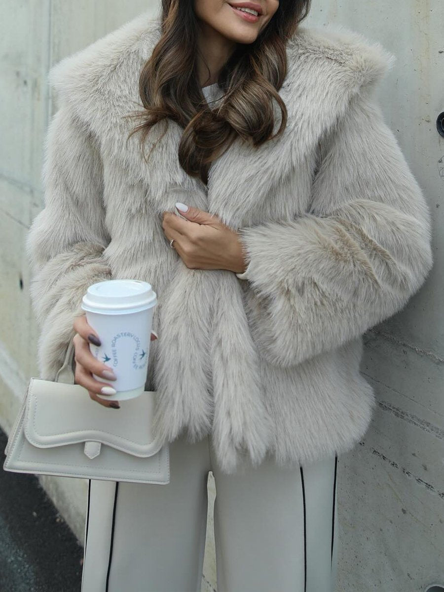 Faux Fur Short Coat