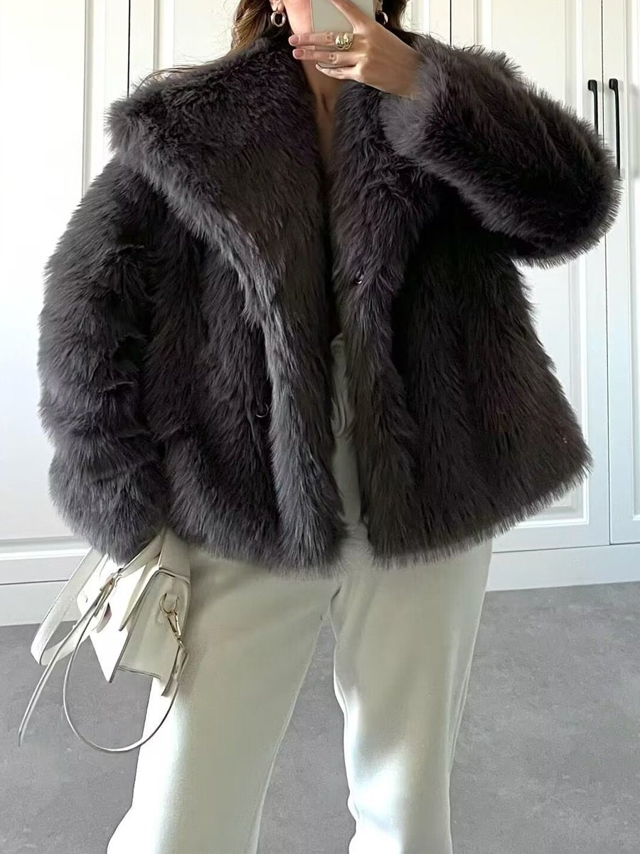 Faux Fur Short Coat