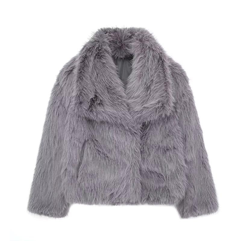 Faux Fur Short Coat