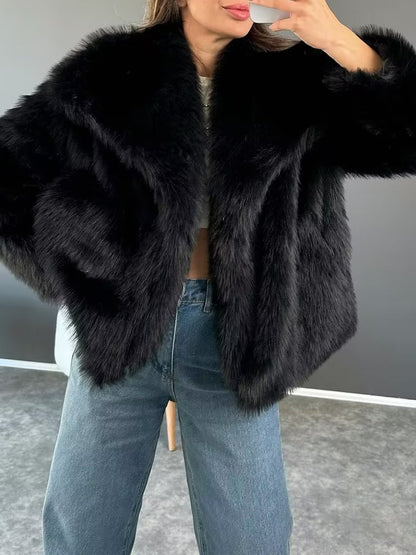 Faux Fur Short Coat