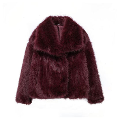 Faux Fur Short Coat