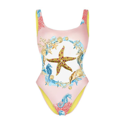 Mavis Ocean Printed Swimsuit