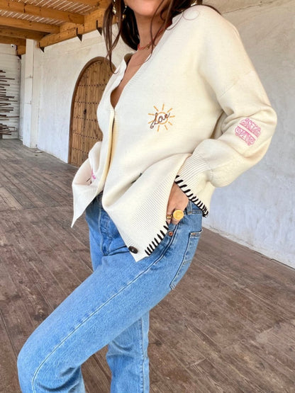 Cream Sunshine Cardigan