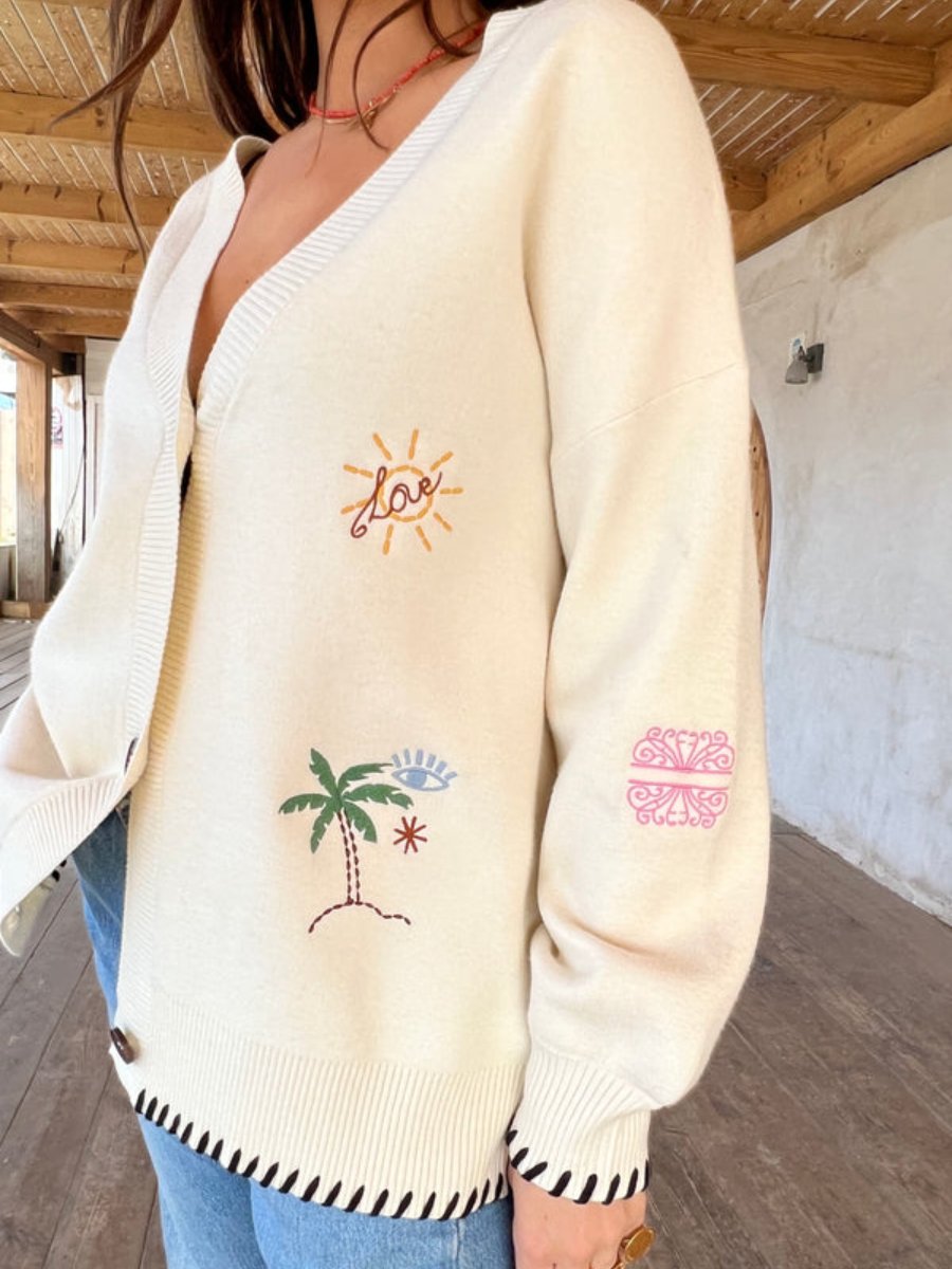 Cream Sunshine Cardigan